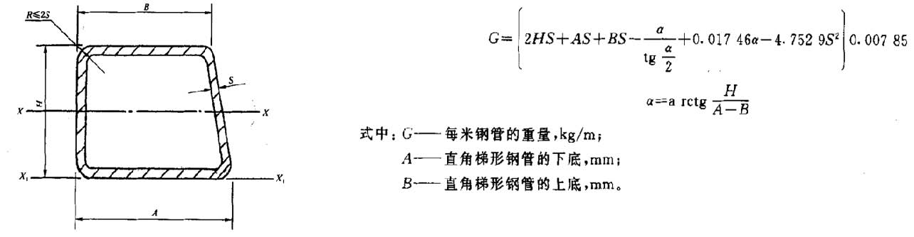 冷拔异型钢管重量计算公式(图6)