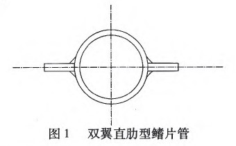 双翼直肋型鳍片管