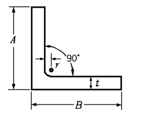 角钢的规格型号重量表(图1)