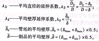 道次平均延伸系数